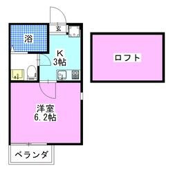 LUCE東船橋の物件間取画像